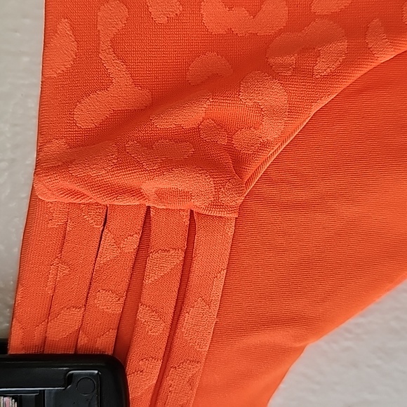 Tini Bikini Swimwear 2 Piece Tangerine Size Large - Picture 7 of 9